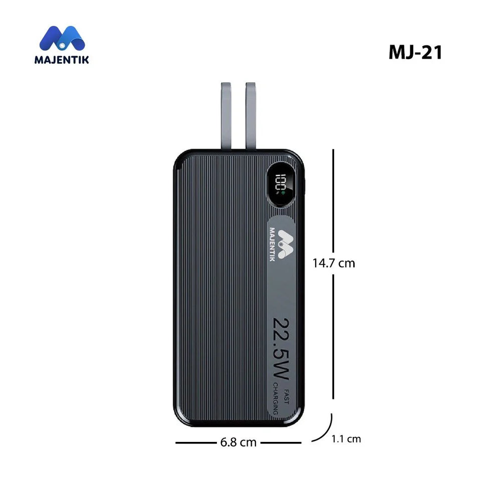 Majentik Power Bank MJ-21 10000 mAh