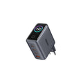 Rsilou EU Charger GaN 140W 1A+3C with smart TFT Grey -EU4010-001