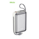 Rsilou 20000mAh Power Bank Digital Display with L&C Cables -R1032-001
