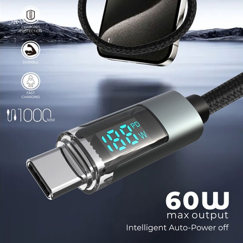 Cable CL-002 Led Type-C To Type-C - الصورة 4