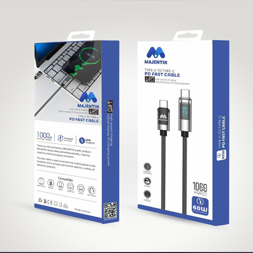 Cable CL-002 Led Type-C To Type-C