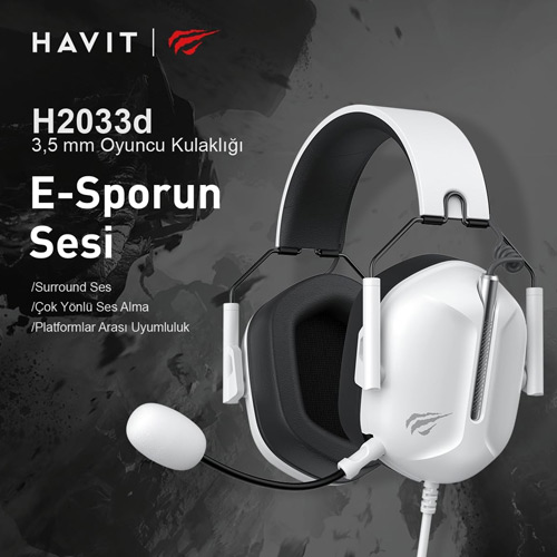 Havit GAMENOTE H2033d Gaming Headphones - الصورة 3