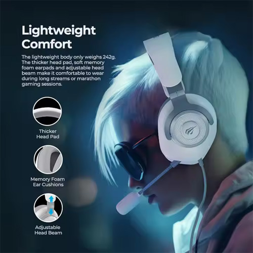 Havit H2230D gamer Headphone 3.5MM Headset Gamer - الصورة 5
