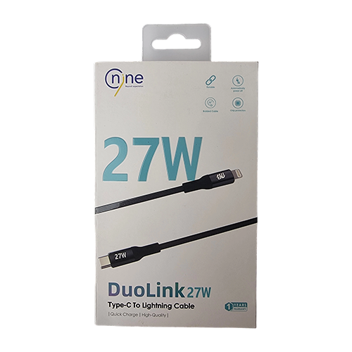 NineTec Type-C to Lightning Cable 27W