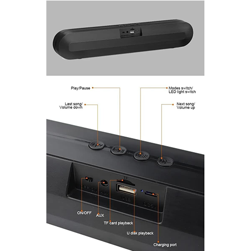 Kisonli Speaker Led-911 - الصورة 3