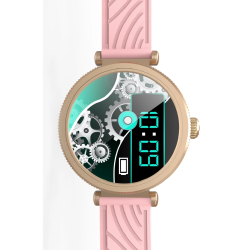 Smart Gate Lady Amoled Watch | Dual Strap - الصورة 2