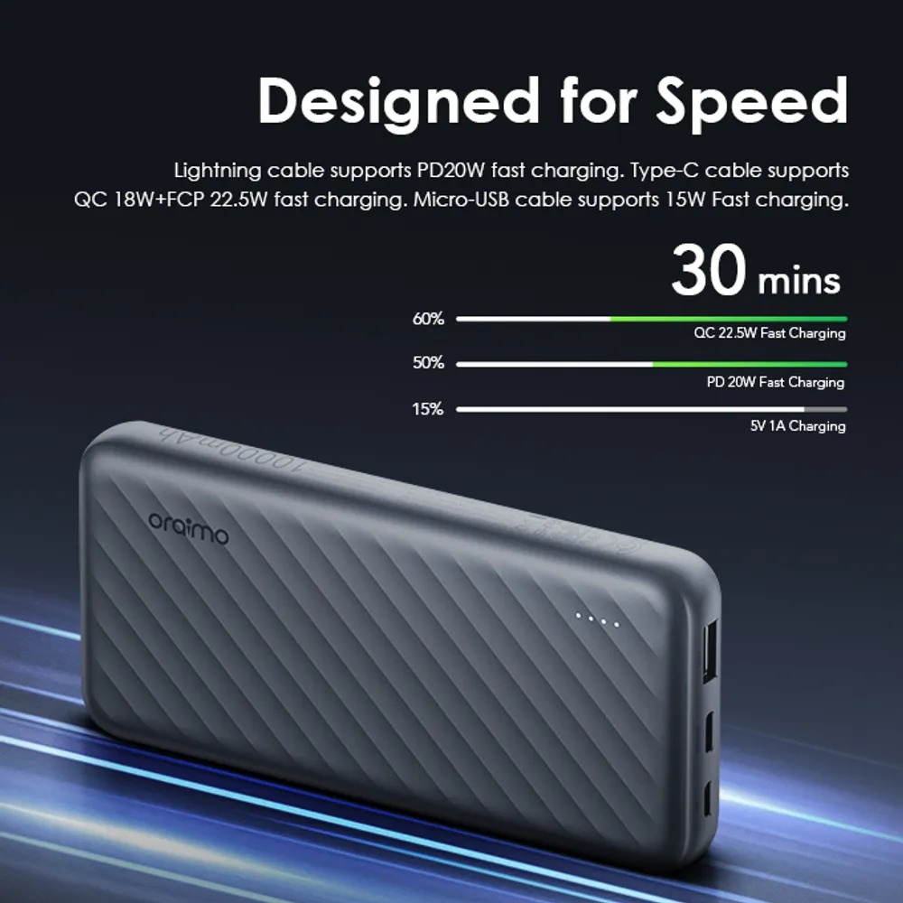 Power Bank Oraimo Slice Link - الصورة 4