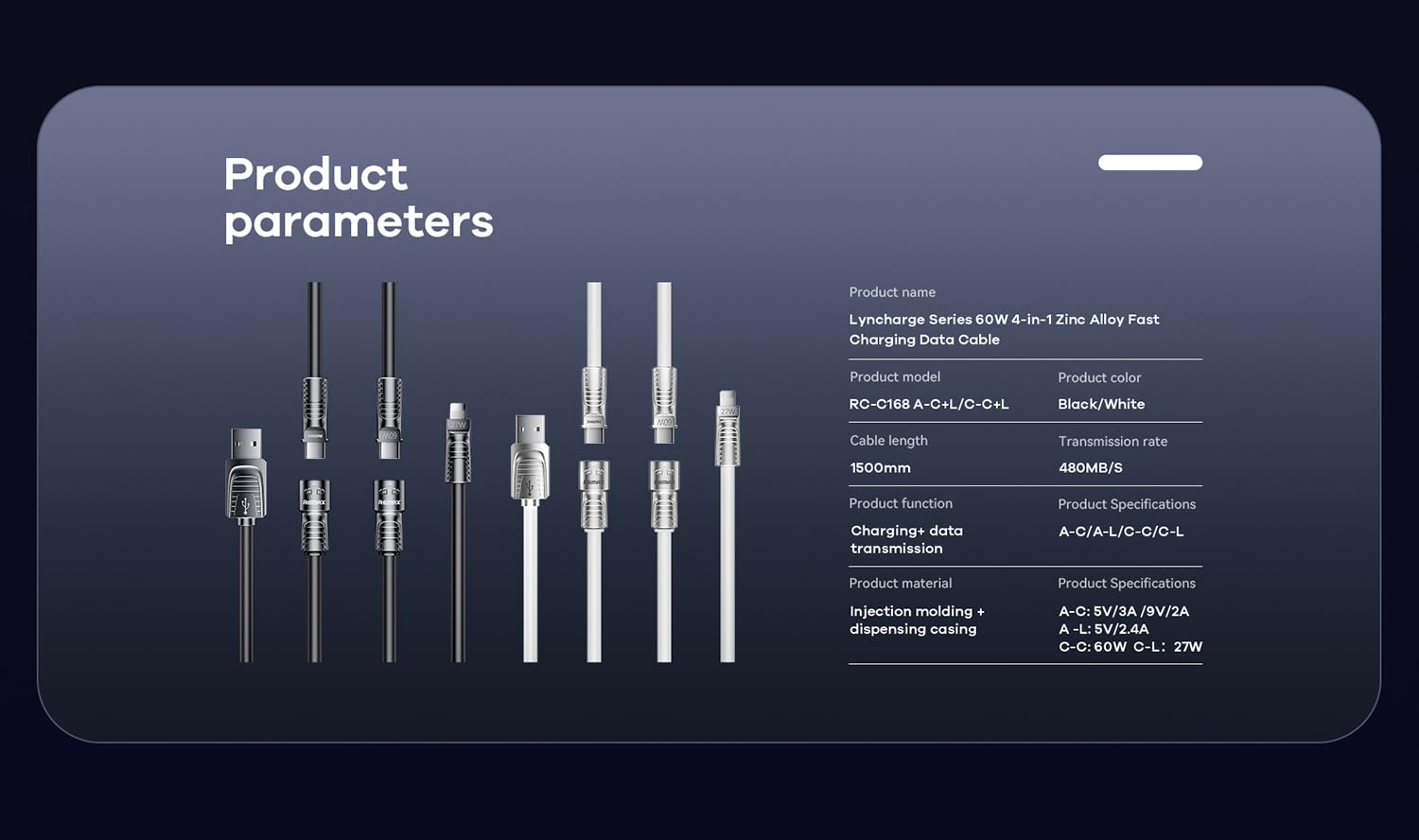 Cable REMAX RC-C168 - الصورة 4