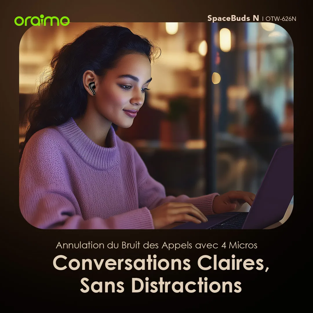 oraimo SpaceBuds N ANC - الصورة 5