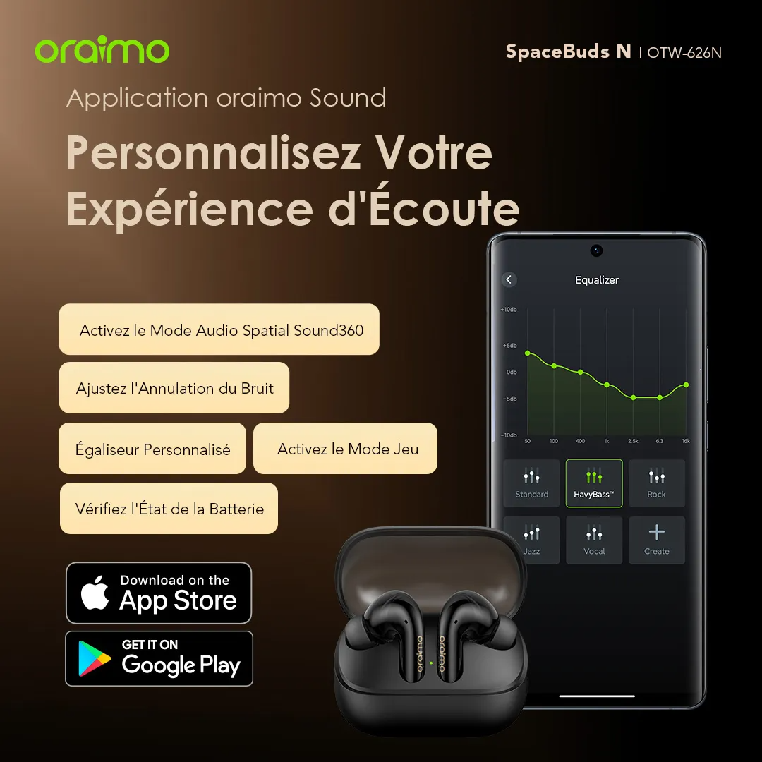 oraimo SpaceBuds N ANC - الصورة 12