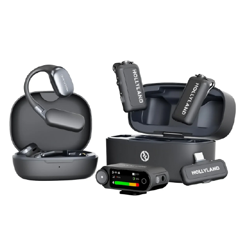 Hollyland Lark Max 2 Ultimate Combo, 32‑bit Float Wireless Microphone System