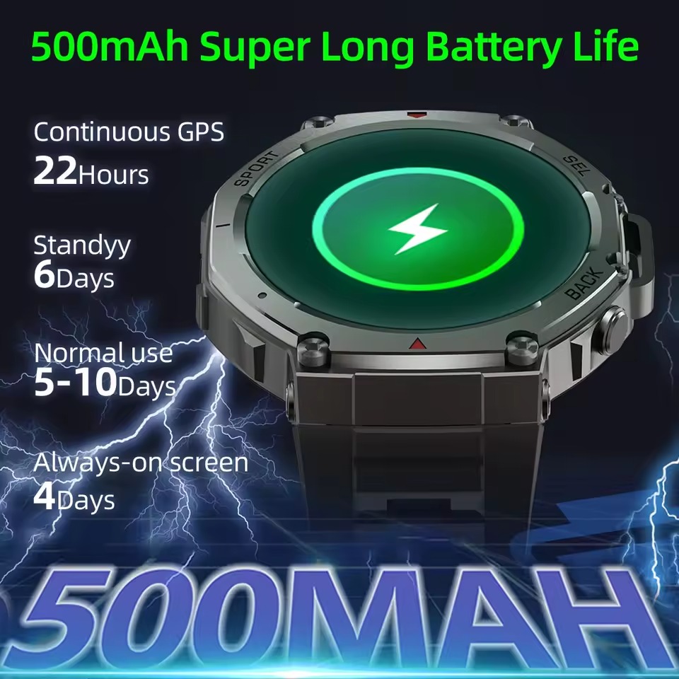 DM58 GPS Rugged watch - الصورة 13