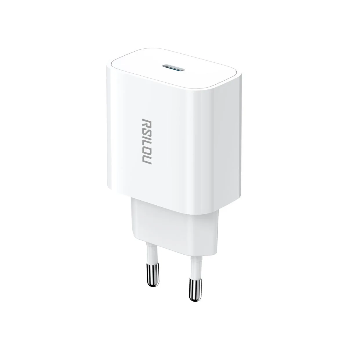 20W USB-C Fast Charger-White GAN