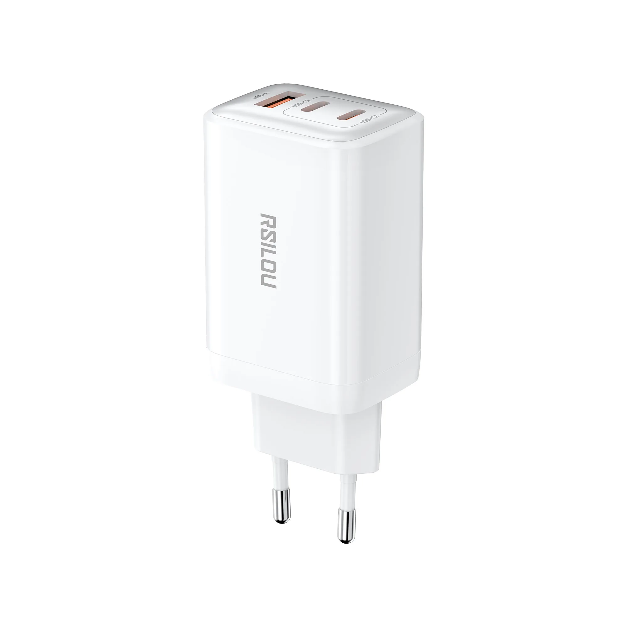 65W 1A2C Fast Charger-White GAN