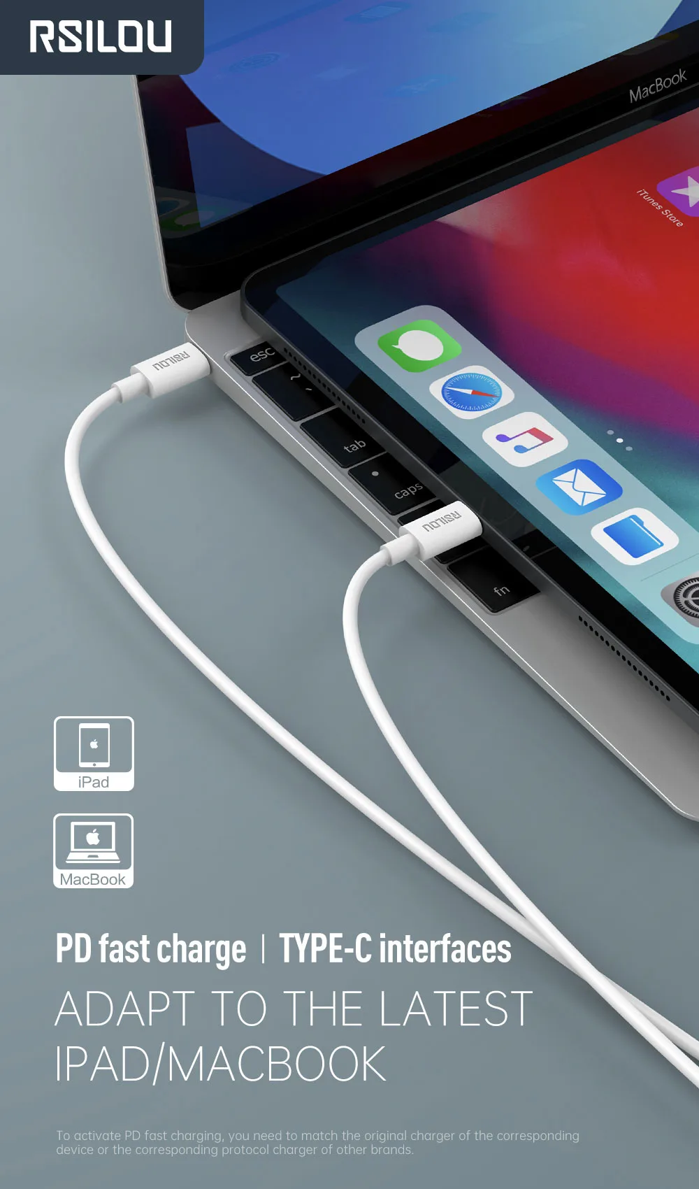 20W USB-C Fast Charger-White GAN - الصورة 3