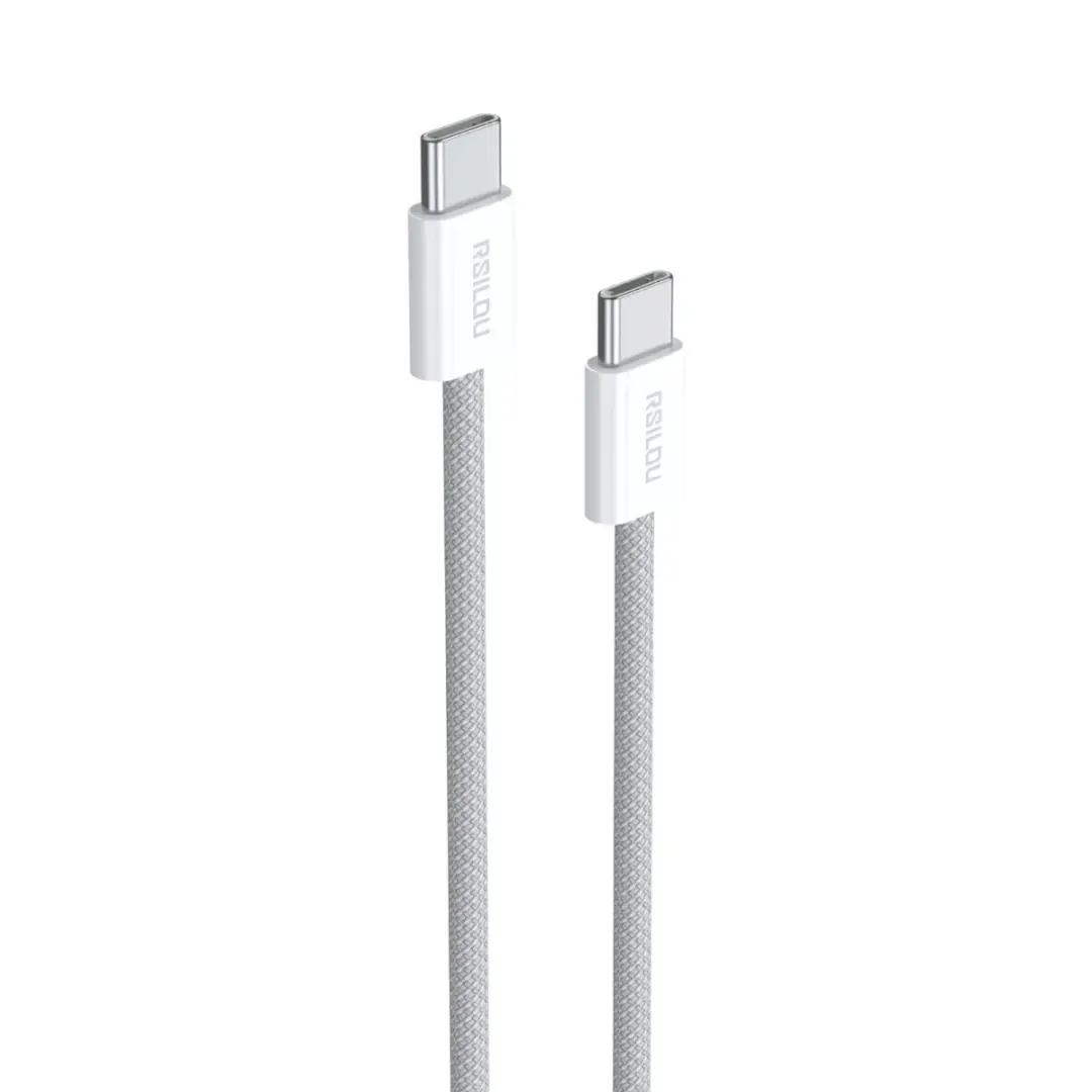 C to C 1m PD Braided cable-Grey 60W