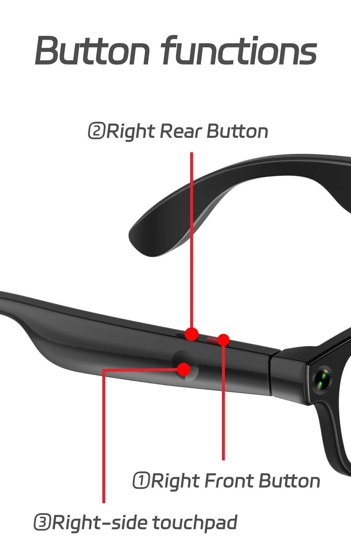 AIMB-G1 Smart Glasses - الصورة 3