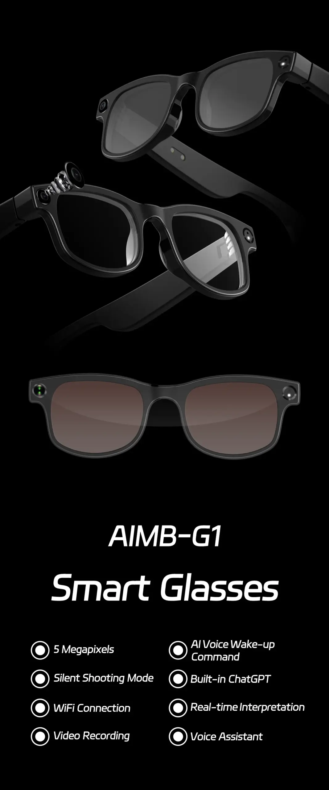 AIMB-G1 Smart Glasses - الصورة 6