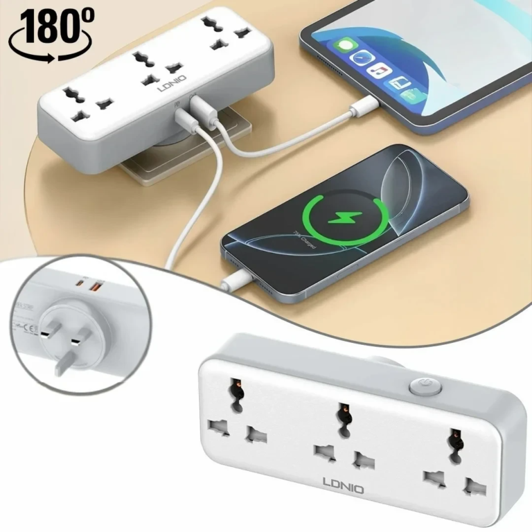 LDNIO SC3317 Rotatable Power Socket - الصورة 5