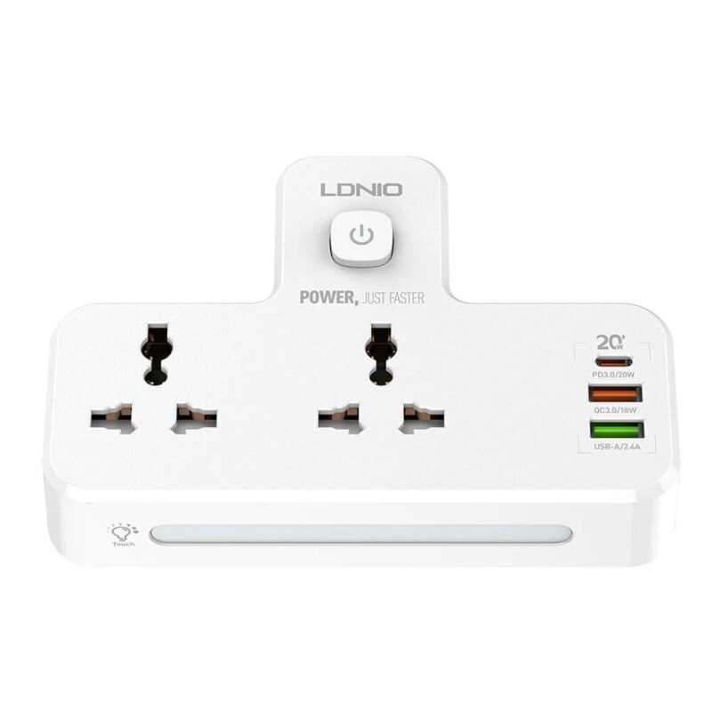 LDNIO SC2311 USB Power Strip with Night Light