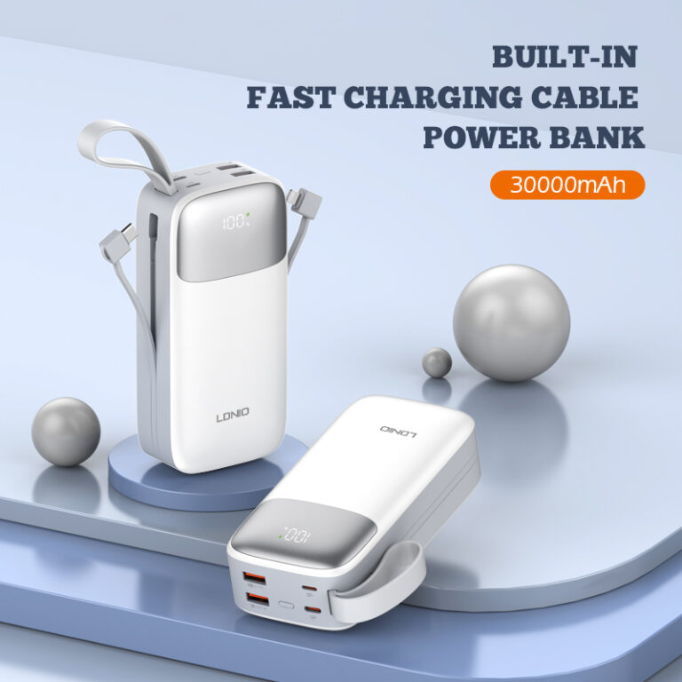 LDNIO PQ30 30000mAh Fast Charging Power Bank