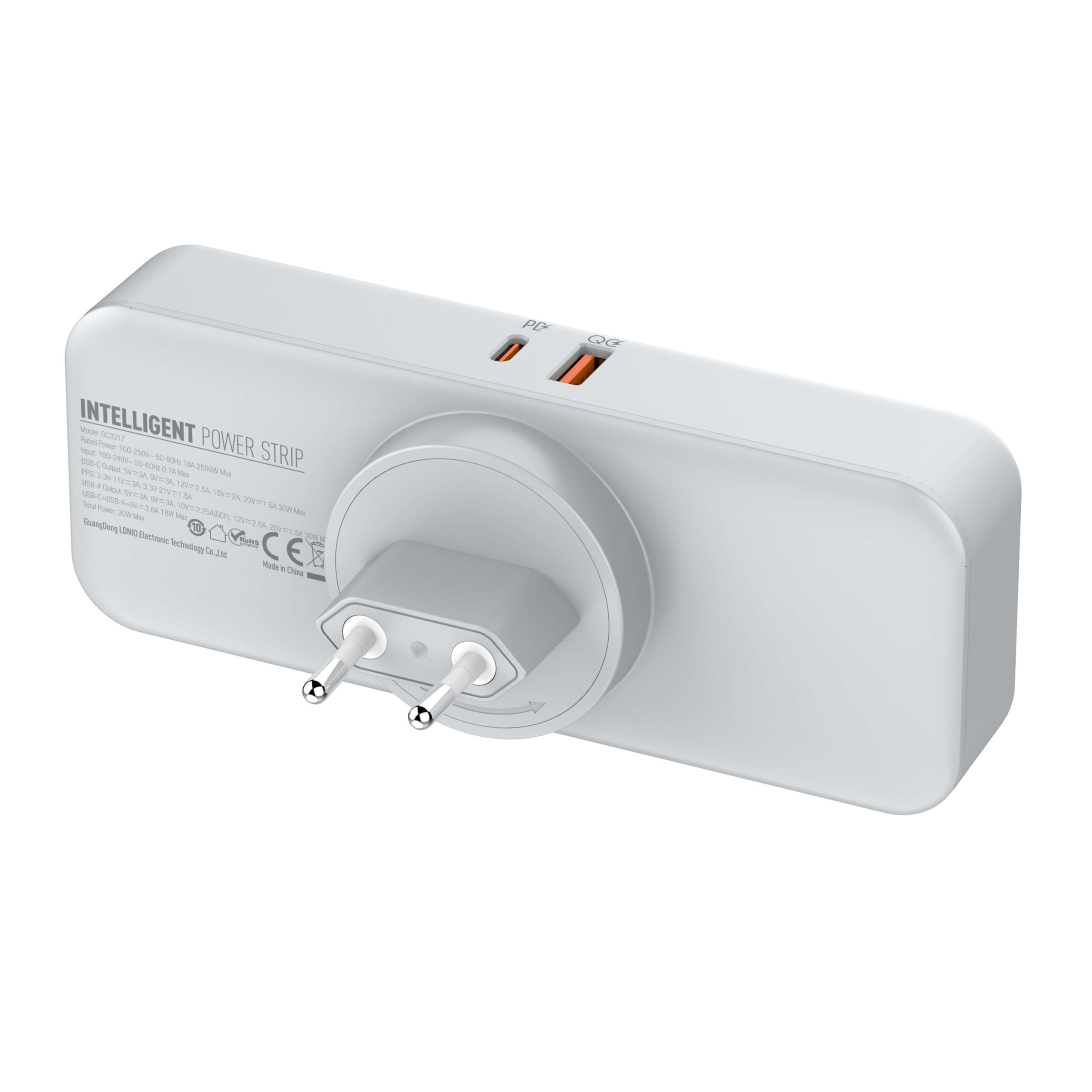 LDNIO SC3317 Rotatable Power Socket - الصورة 2